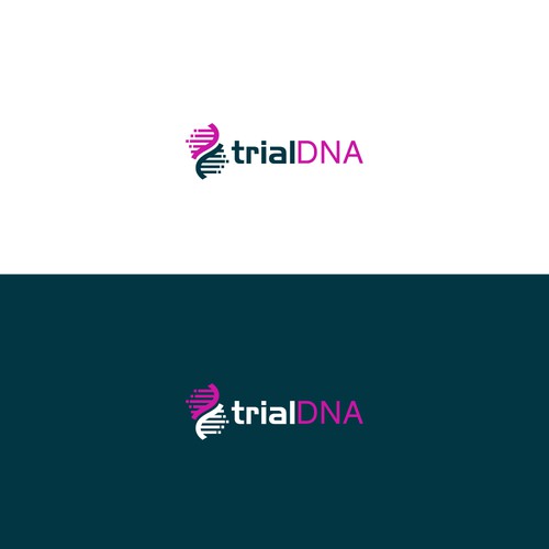 Design a logo for TrialDNA! AI powered clinical trials Design by g'twitz