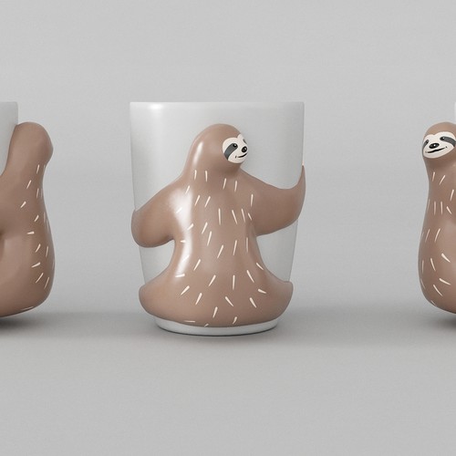 3D Mug Sloth