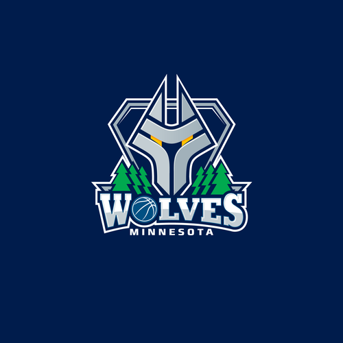 Community Contest: Design a new logo for the Minnesota Timberwolves! Design por MZ777