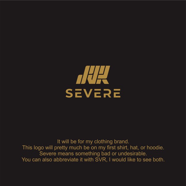 SEVERE Apparel logo design