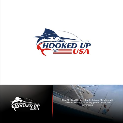 Offshore Fishing Site Needs Hooked Up with Logo Design by Leydha