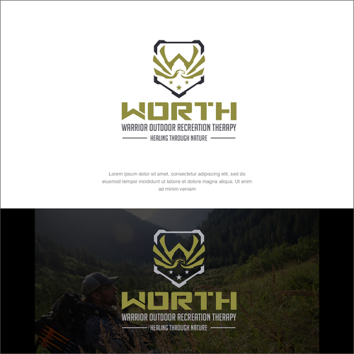 Warrior Outdoor Recreation Therapy - WORTH Logo Design Contest Design by Elesense