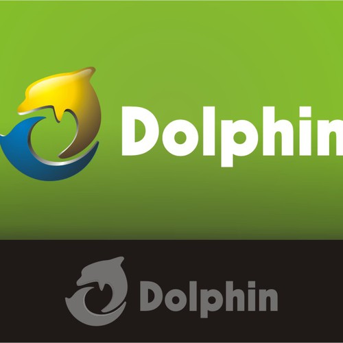 New logo for Dolphin Browser Design by eugen ed