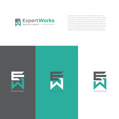 Logo for Small Recruitment Company Design by Oranye Putih