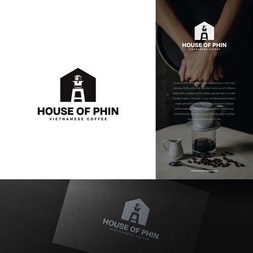 Creative coffee shop logo for Vietnamese Coffee Design by honeyjar