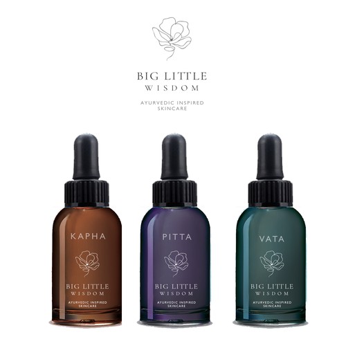 Create a pure & simple logo/ CI for "Big Little Wisdom" (Ayurvedic Inspired Skincare) Design by JU_PO