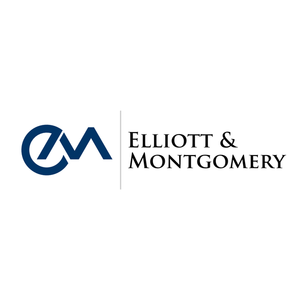 Design by DeyXyner™ titled "Elegant letter mark logo for Elliot and Montgomery"