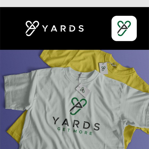 Yards golfing app logo Design by GengRaharjo