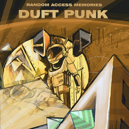99designs community contest: create a Daft Punk concert poster Diseño de Rakocevic Aleksandar
