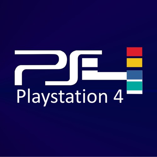 Community Contest: Create the logo for the PlayStation 4. Winner receives $500! Design by Azatdesign