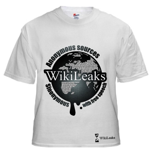 New t-shirt design(s) wanted for WikiLeaks Diseño de Adrian Hulparu