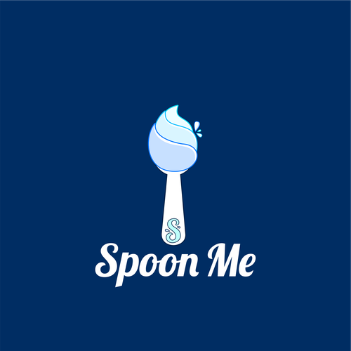 Create a trendy logo for a new Frozen yogurt shop! Spoon Me Yogurt Design by Diki_Yuan