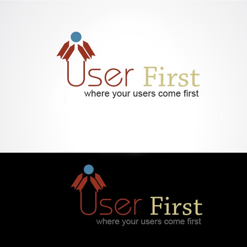 Logo for a usability firm Diseño de Chirag.K
