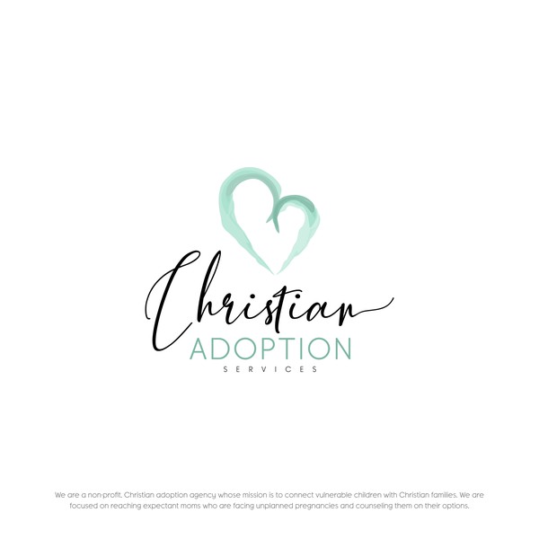 Design by St4r**Light titled "Adoption agencies look for logos that are updated, fresh, and inviting."