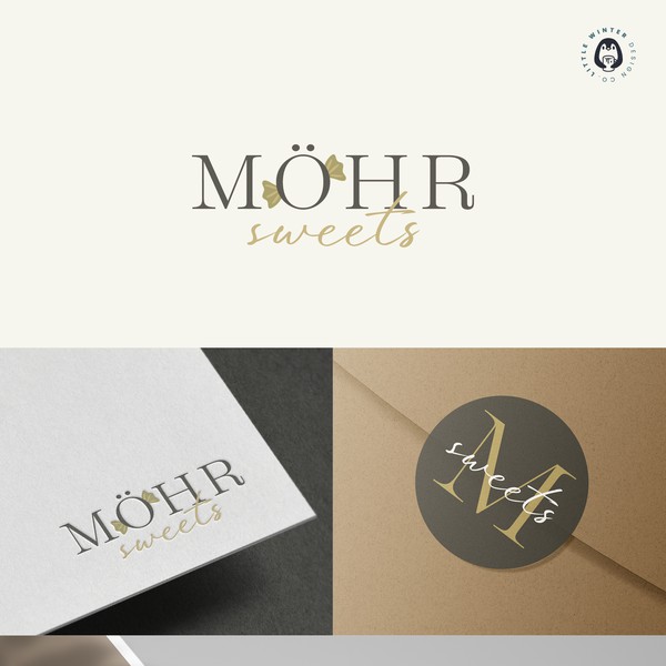 Logo design for luxury sweet business