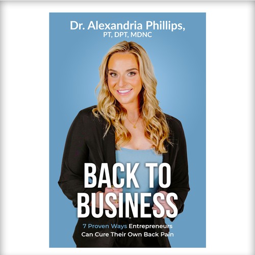 Amazing Book Cover For Successful Physical Therapist Design by N&N Designs