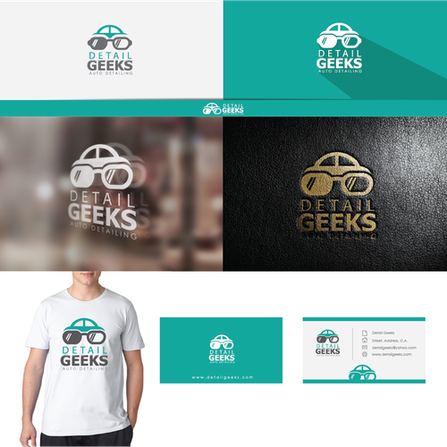 Detail geeks - auto detailing logo, Logo design contest