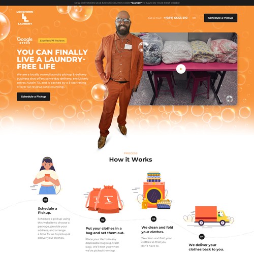 Designs | Awesome Laundry Delivery Business (with really cool business ...