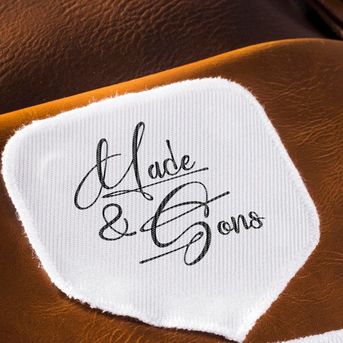 Luxury Meets Ease: Logo & Card Design for Made & Sons Design by D A™