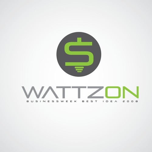 Help WattzOn (BusinessWeek Best Idea 2008) with a new logo Design by Kinnard Kreativ