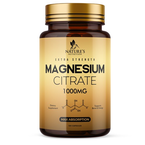 Premium Magnesium Citrate Design needed for Nature's Nutrition Design by UnderTheSea™