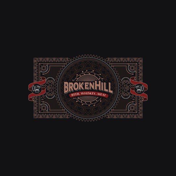 Classic and Luxury Logo for BrokenHill