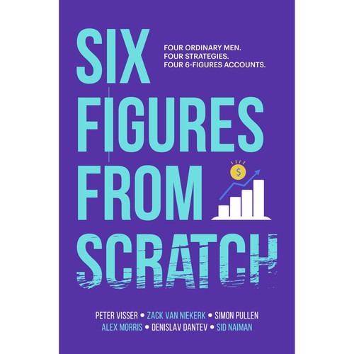 Design an E-book cover that teaches people how to build 6-figure trading accounts, that pops! Design by Aaniyah.ahmed