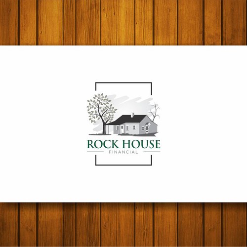 our iconic rock house built in 1880 needs a logo design Design by White Lily