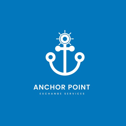 Anchor Point Logo Design by B.MOHAMED AMINE