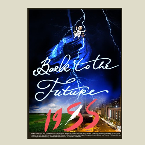 Create your own ‘80s-inspired movie poster! Design by apelsini