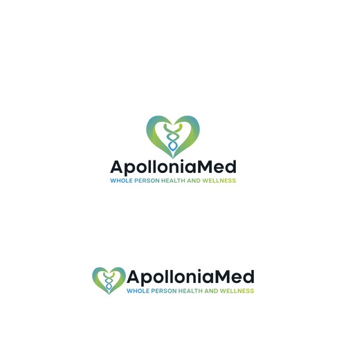 Logo - Where science meets nature. Whole human health Design by S H A Y