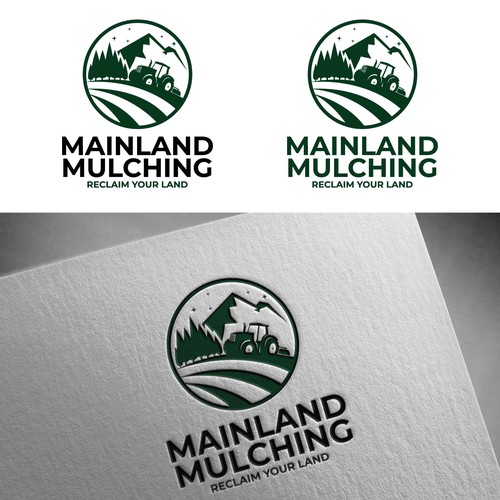 Bold and innovative logo needed for New Zealand based Mulching start-up Design by Brand Lab Studio