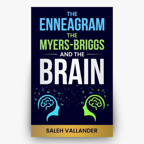 Personality and the Brain (book cover)-ontwerp door Hisna