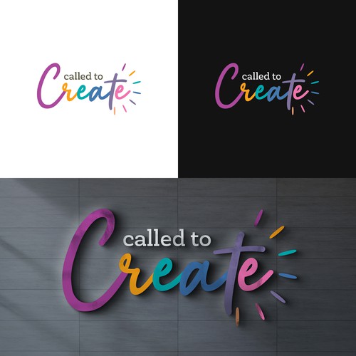 "Called to Create" Logo Design Design by y u b l i t z