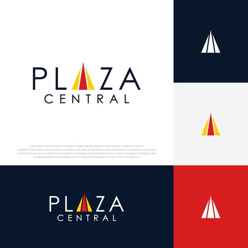 Logotipo Plaza Central Design by DA♕NU