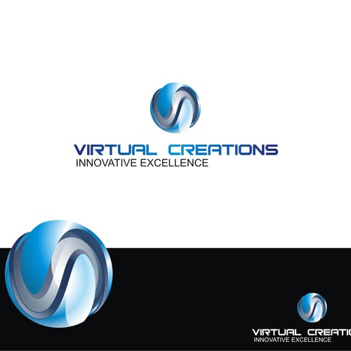<P>Inventive Logo for Virtual Creations</P> Ontwerp door nggolek dhuwet