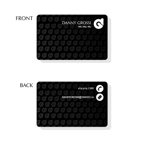 Create a unique "black business card" with an existing logo!!! - similar to a Black Amex Card Design by usthetics