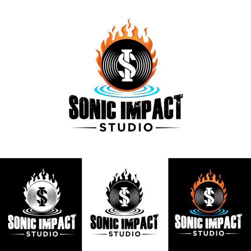 "Looking for a explosive logo that will make a Sonic Impact for a Recording Studio!" Design by PAIJO PETHEL