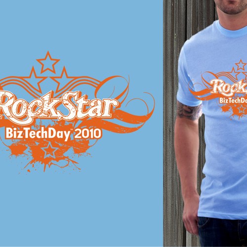 Give us your best creative design! BizTechDay T-shirt contest Réalisé par rakarefa