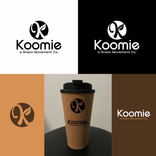 Design a minimalist logo for a eco friendly coffee cup Design by EvStudio