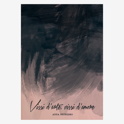 Illustrate a key visual to promote Anna Netrebko’s new album Design von Yokaona