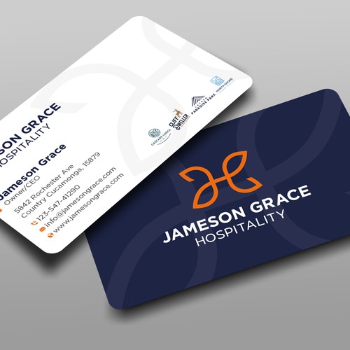 Create a modern and clean business card for a parent company with 4 subsidiaries Design by prosenjit_P