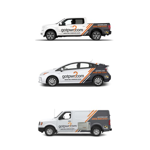 Create a new POWERFUL wrap design for generator company! Design by Jan_m