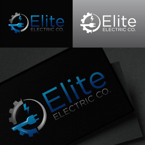 Elite Electric Co. Logo Design Design by GivenChy