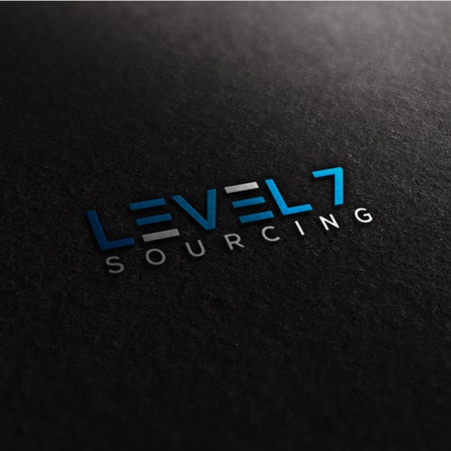 Level 7 Sourcing needs a cool / powerful logo which speaks to its awesomeness :) Design by megawon®
