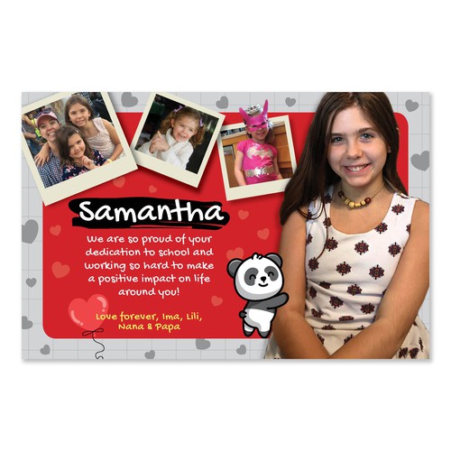 Vibrant and Fun Student Dedication Page Design by Bluebubble