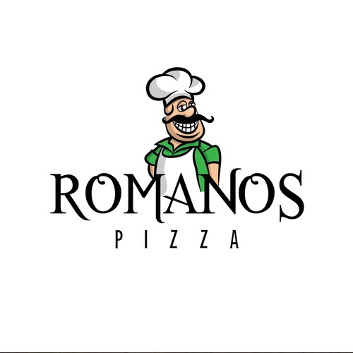 Romanos pizza new logo | Logo design contest