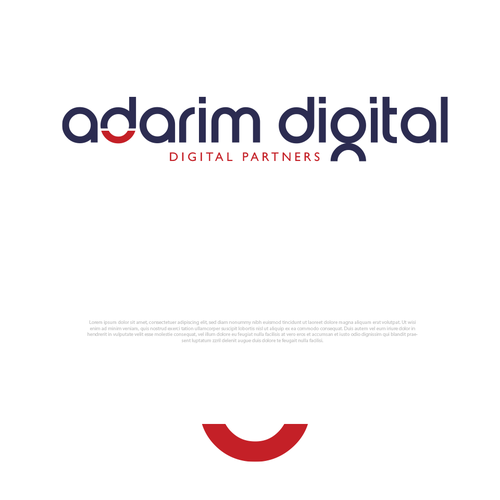 Design a logo for "adarim digital" - Digital Marketing Agency Design by reflect the style ™