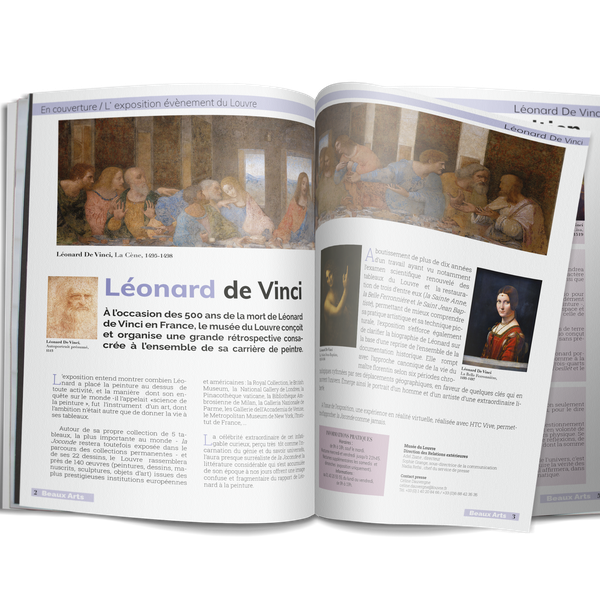 Brochure Beaux Arts