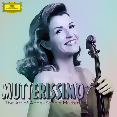 Illustrate the cover for Anne Sophie Mutter’s new album Design by Alex Hasmasan